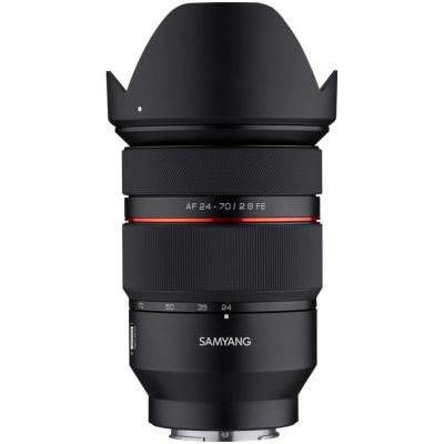 SAMYANG AF 24-70mm f/2.8 FE ジャンク不動 Samyang AF 24-70mm f/2.8 -objektiivi, Sony FE | Rajala Pro Shop