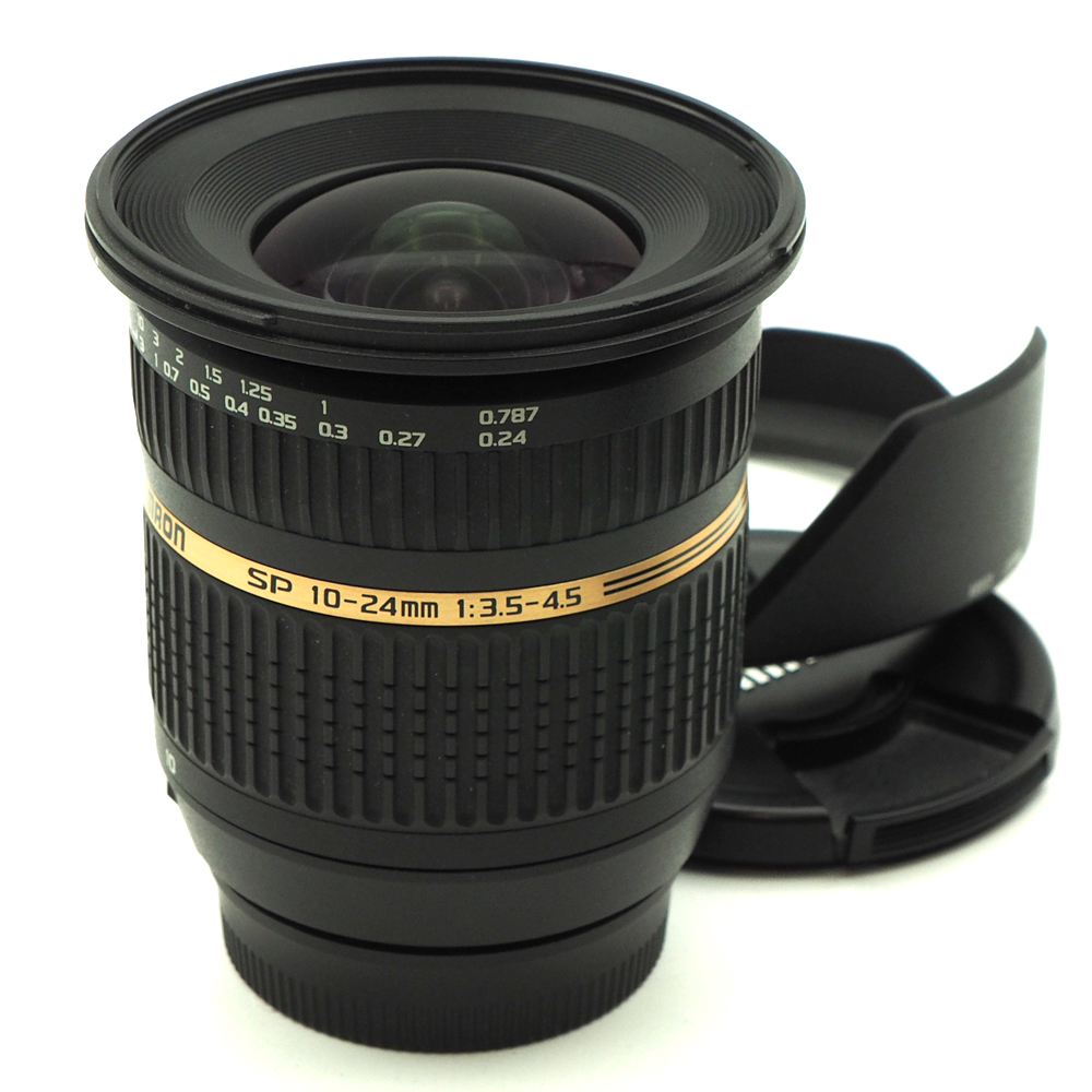 Käytetty Tamron 10-24mm F/3.5-4.5 Di Ii Sp -objektiivi, Nikon