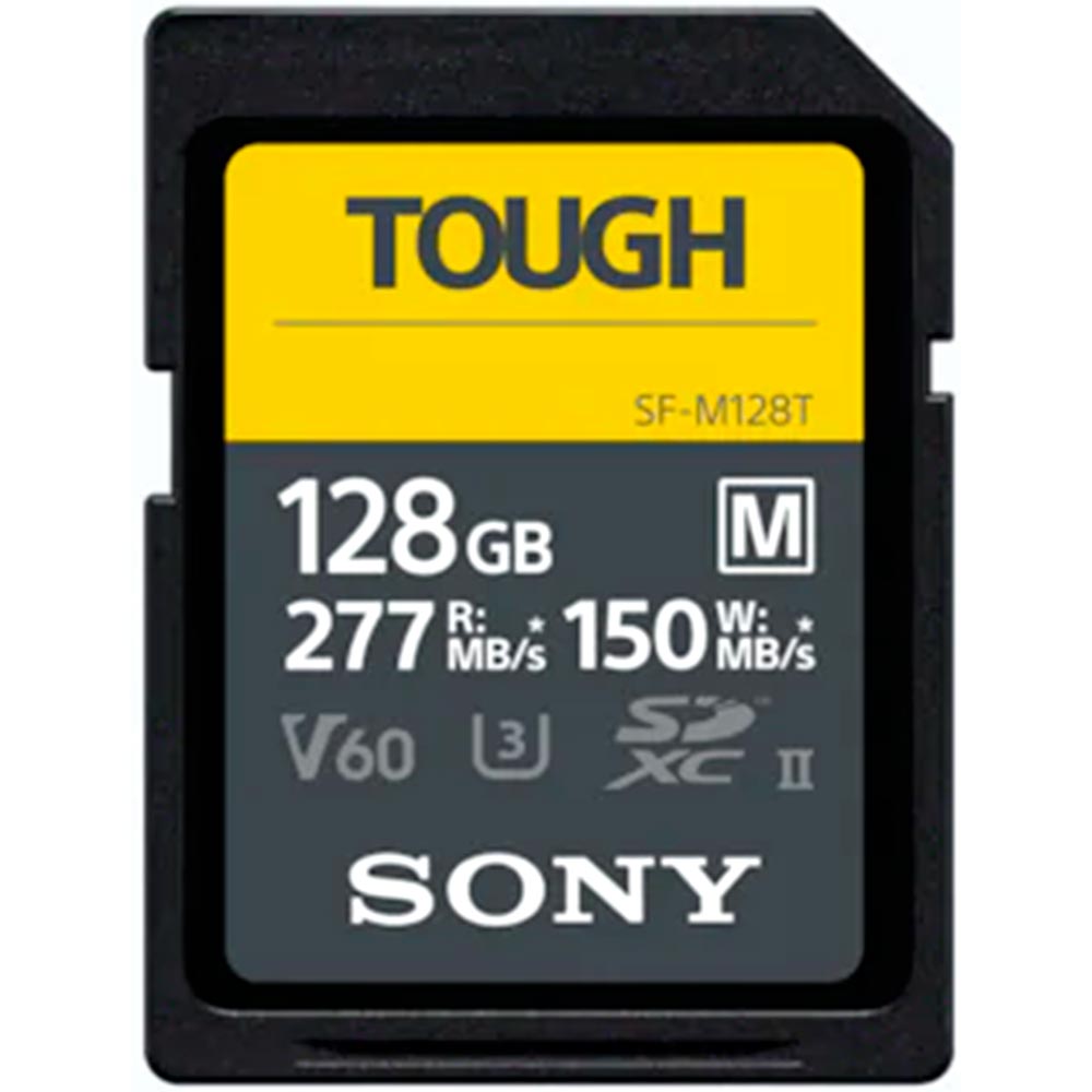 Sony Sf-m128t Tough Sdxc 128gb 277mb/s Uhs-ii V60 -muistikortti