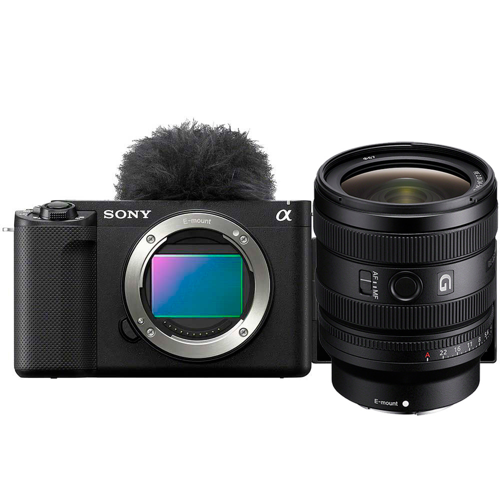 Sony Zv-e1 + Fe 24-50mm F/2.8 G -järjestelmäkamera