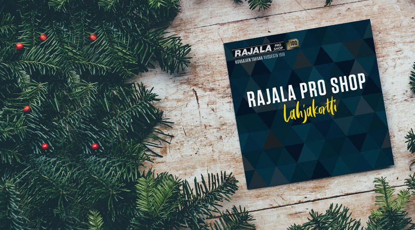 Rajala lahjakortti - joka kuvaajan toivelahja!