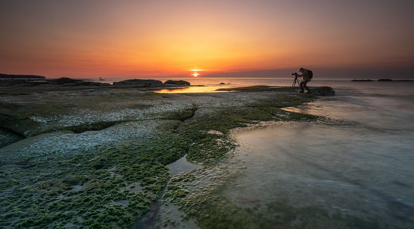Täydellistä valoa vangitsemassa
