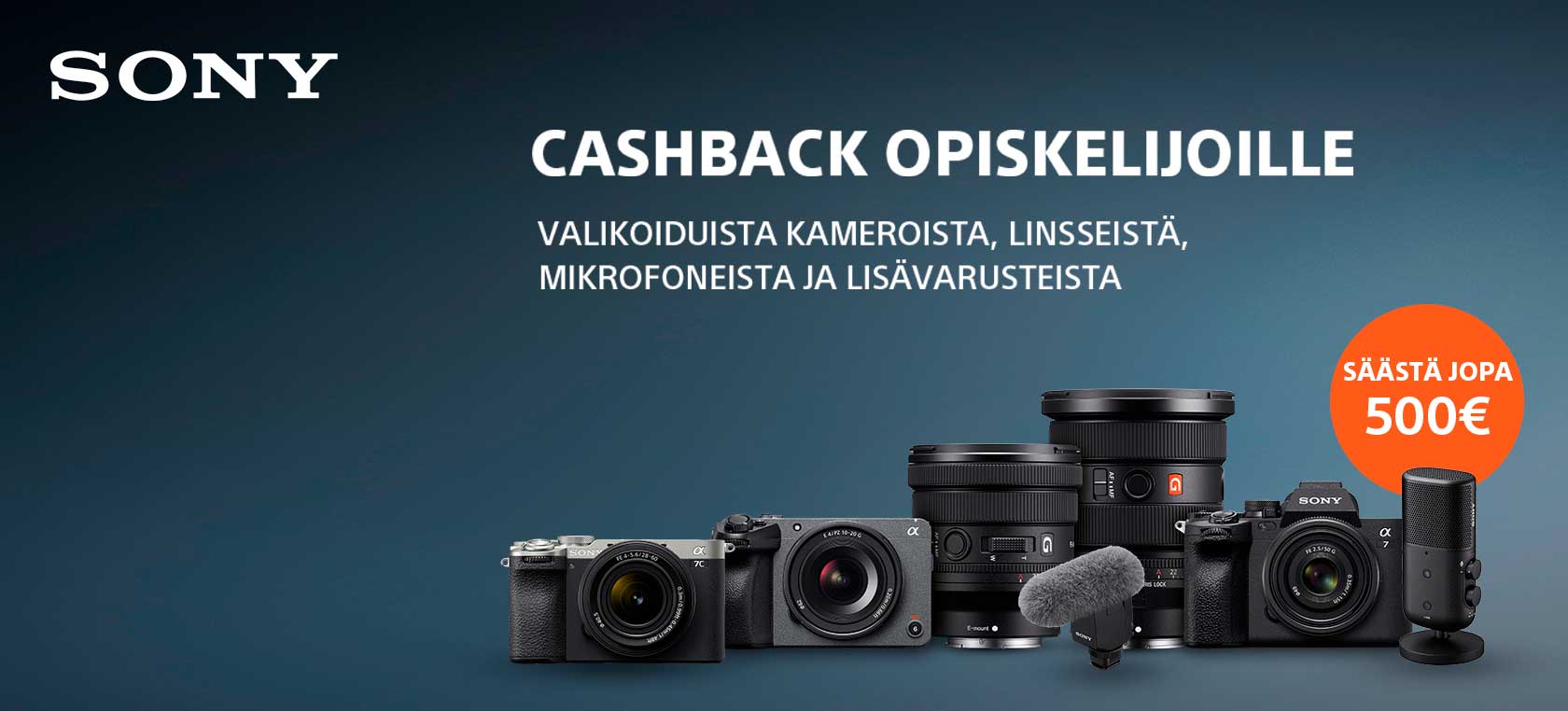 Sony Student Cashback