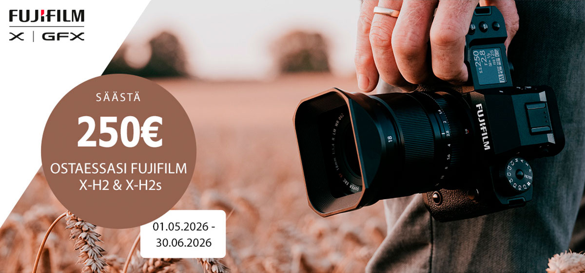 Fujifilm X-H2 & X-H2s Instant Save -kampanja