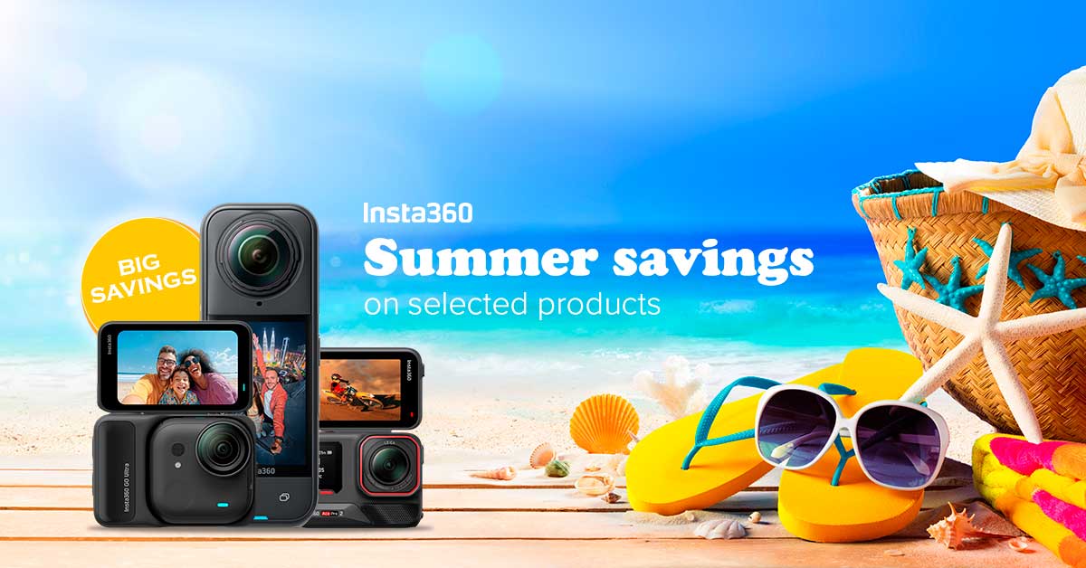 Insta360 Summer Instant Savings -kampanja