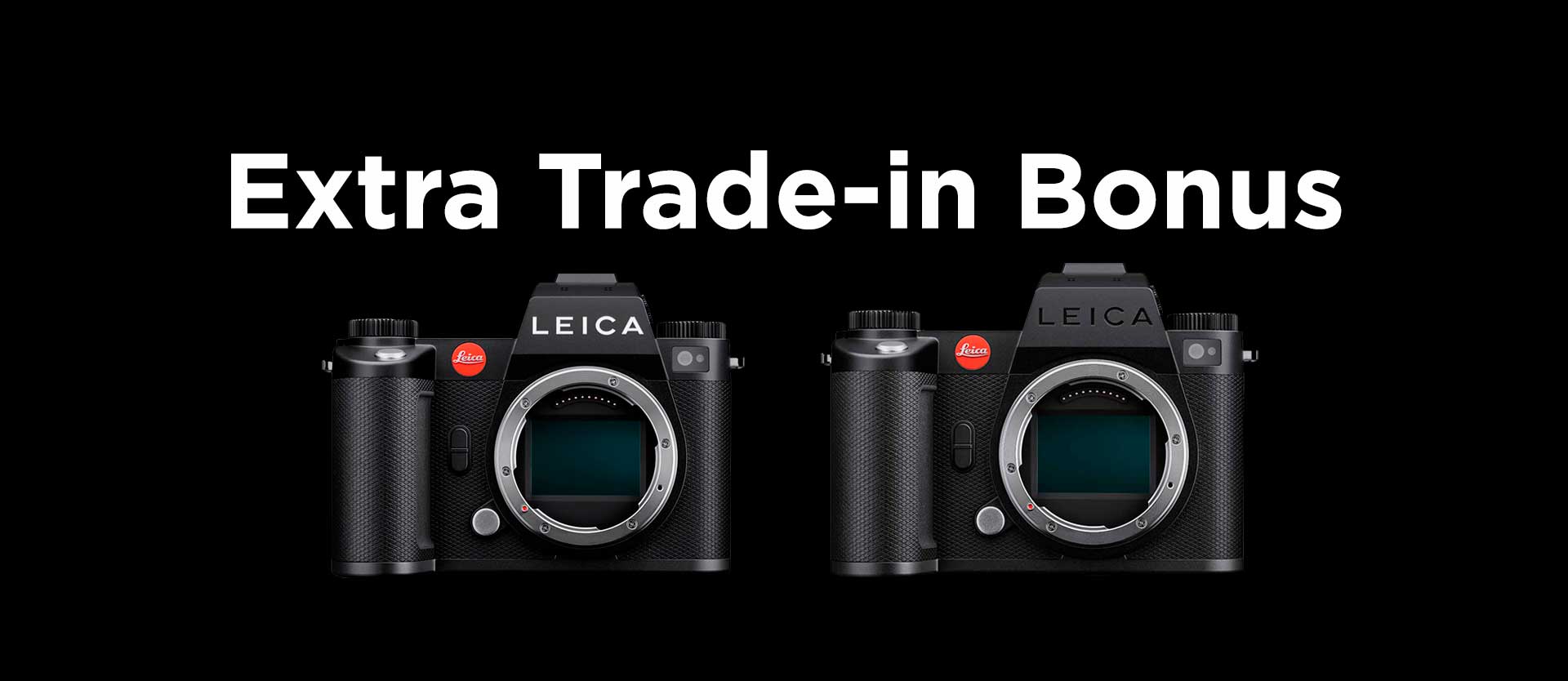 Leica Trade-in Bonus lisähyvityskampanja