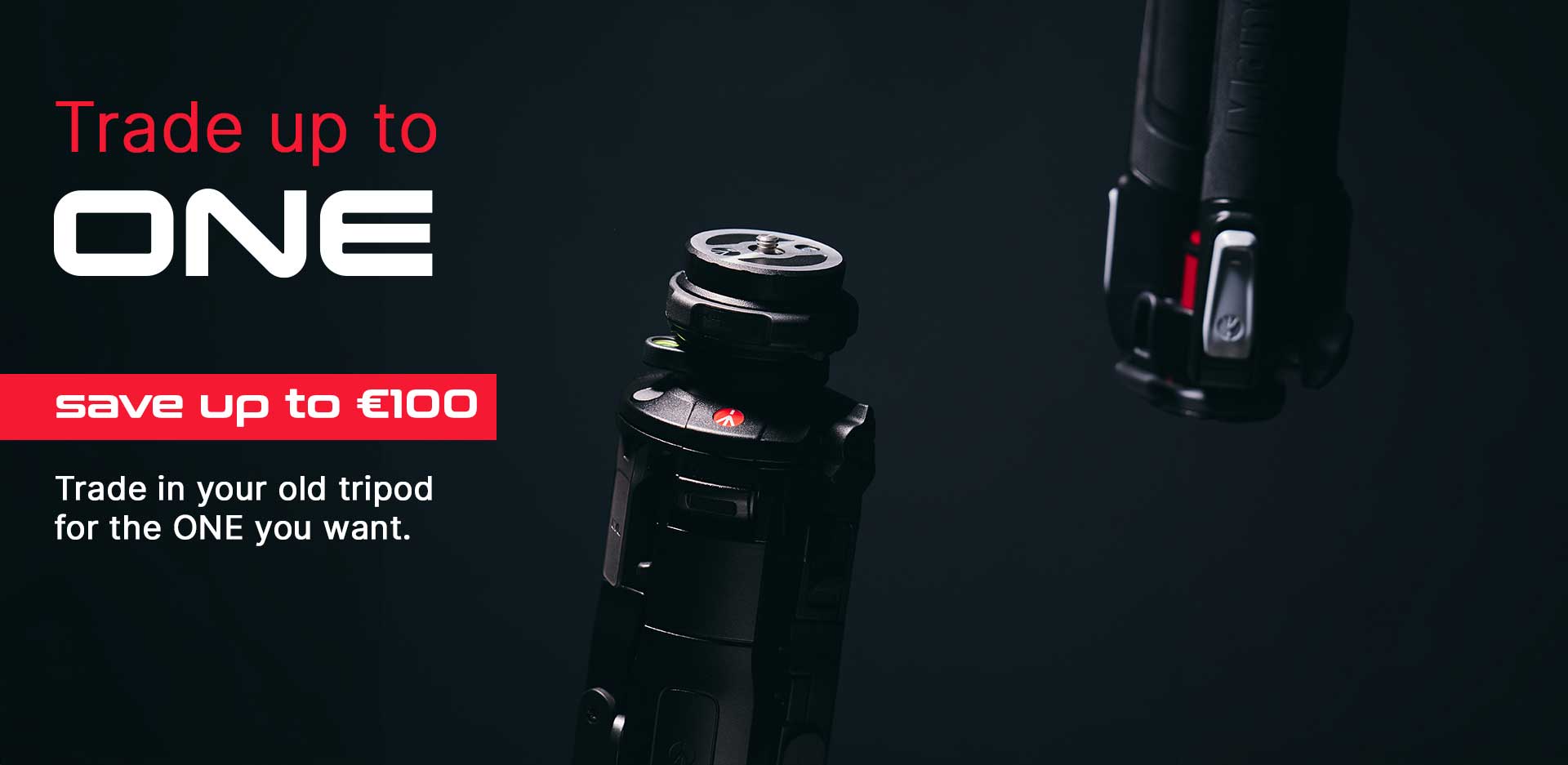 Manfrotto ONE Trade-In -säästökampanja