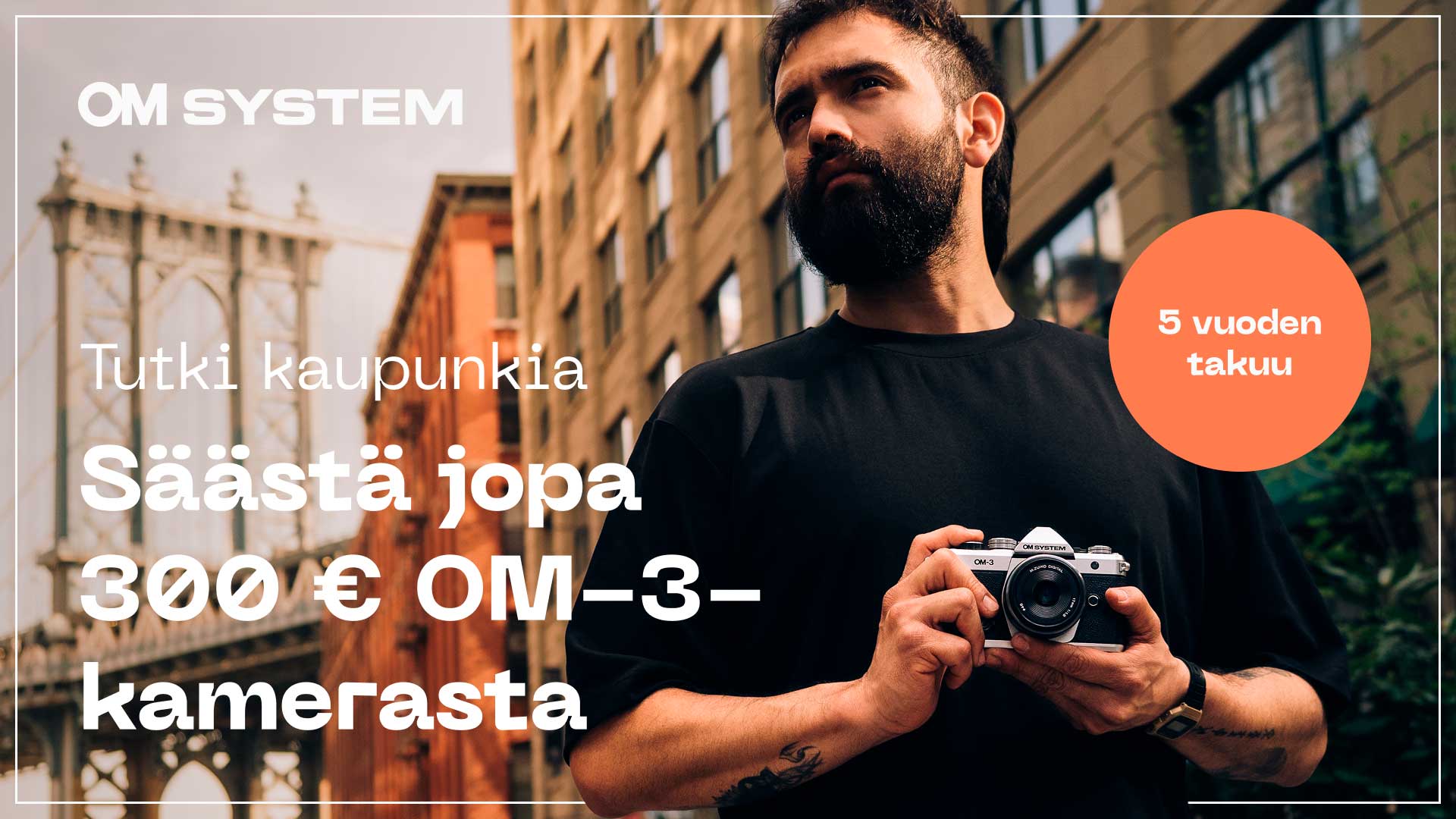OM SYSTEM Cashback -kampanja