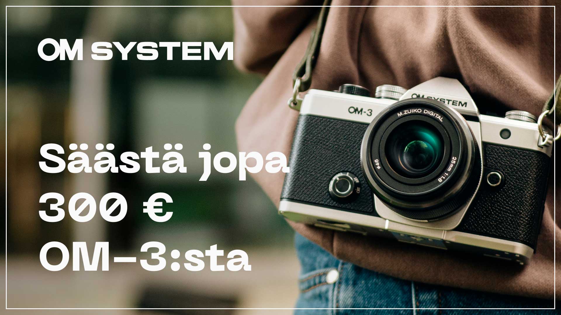OM SYSTEM Instant Save -kampanja